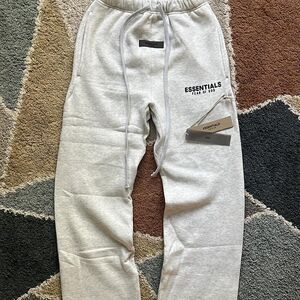 Essentials Men's Light Oatmeal Sweatpants